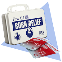 Burn Relief - 16 Poly White Box - K203030