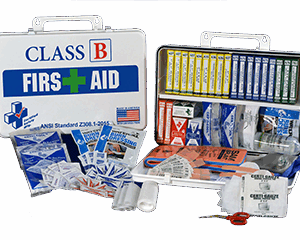 Class B First Aid Kits and Cabinets