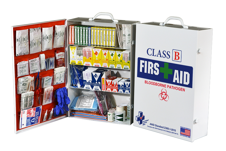 First Aid Kits & Cabinets