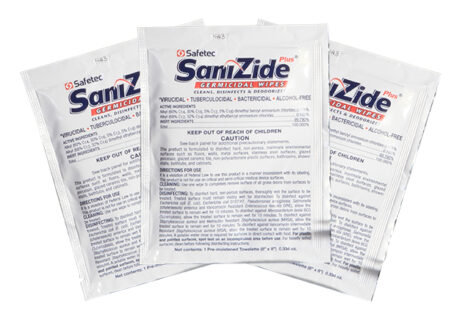 SaniZide Germicidal Wipe - 3/zlb