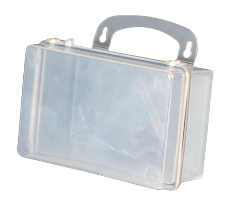 Empty - 10 Poly Clear - 8" x 5" x 3"