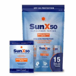 SunX 50+ Pouch - 15/bag