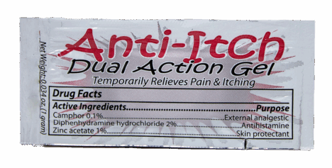 IvyX Anti-Itch Gel - 1g. - 6/unit