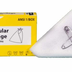 Triangular Bandage & Pins - 1 Box