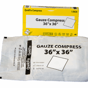 QF Gauze Compress 36" x 36" - 1 Box - Sterile
