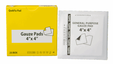 Gauze Pads - 4"x 4" - STERILE