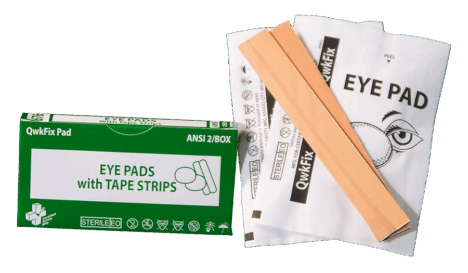 676 - 2/Eye Pads and 2/Tape - 4/unit