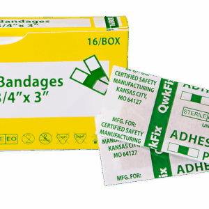 3/4" X 3 " - STERILE - Plastic