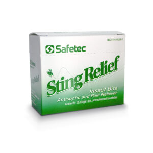 Insect Sting Wipe-ups - 1" x 2" - 25/box