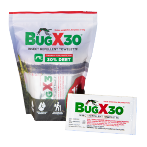 Bug X 30% Deet Towelettes 15 Bag