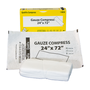 640 QF Gauze Compress 24" x 72"