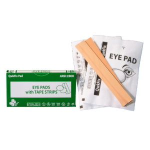 676 QF Eye Pads 2 & Tape Strips  2 - 4/Box