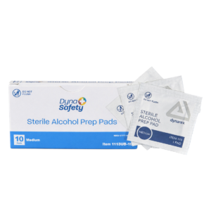 Alcohol Wipes 1" x 2" - 10 Box