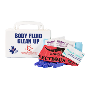 BloodBorne Pathogen OSHA Spec 10 Poly White