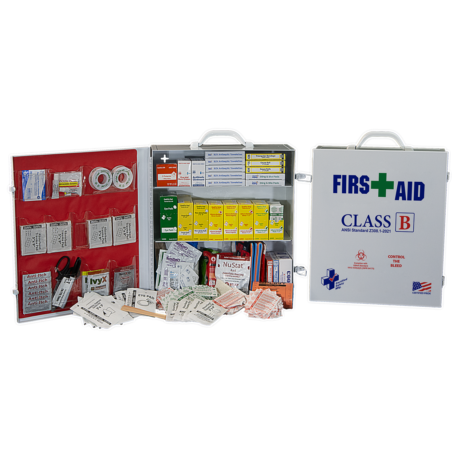 Class B 21 ANSI & BBP & CTB 3 Shelf Cabinet