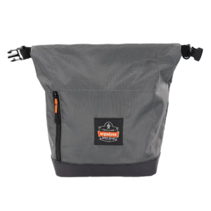Grey Roll Top Bag 5186 Empty