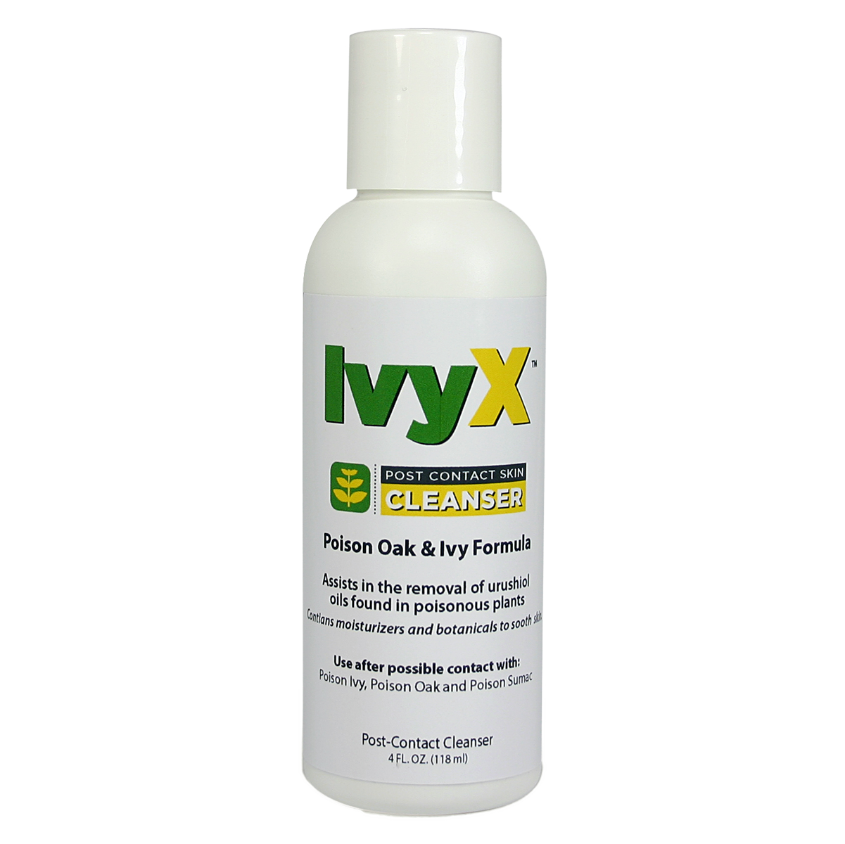 IvyX Post Contact Cleanser Bottle - 4oz