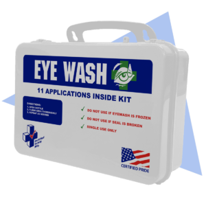 Eye Wash Station 11 Applications 16 Poly White
