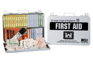 US Army Corps of Engineers EM385-1-1 compliant first aid kit for electrical workers